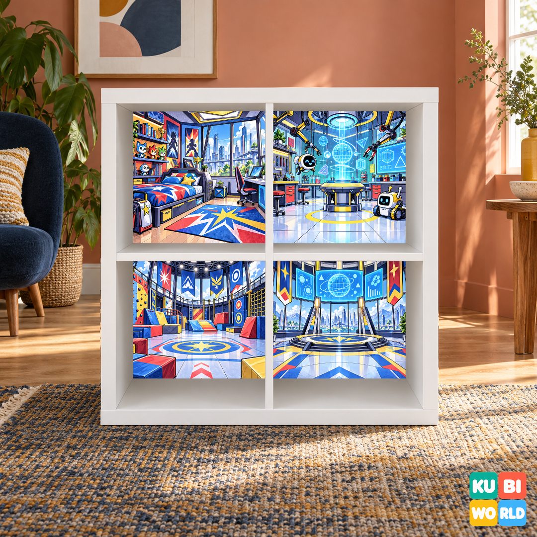 Manga Hero Academy Backdrop - presentation view