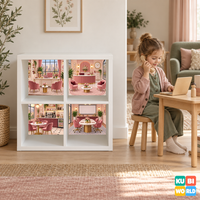 Girly Office Backdrop - ambience view